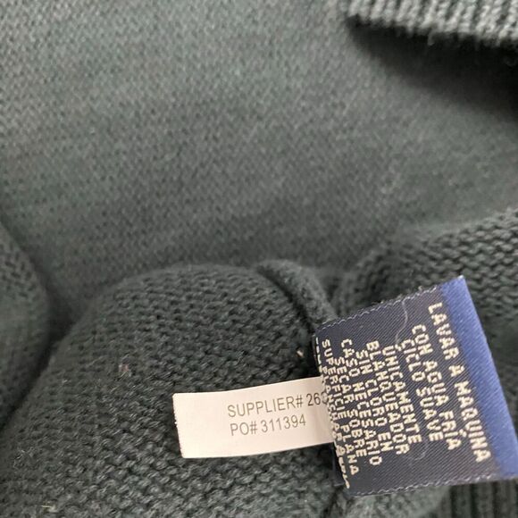 Polo Jeans Company Mens 1/4 Zip Sweater Large - Picture 7 of 7